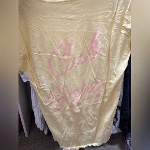 Amuse Society “Club Rosè” Graphic Crew Neck Tee